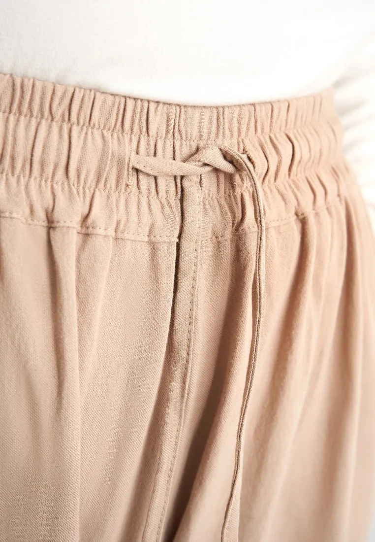 Laine Linen Drawstring Pants