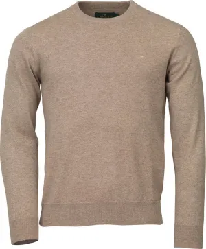 Laksen Men&#x27;s Hardwick O-Neck Sandstone | Buy Laksen Men&#x27;s Hardwick O-Neck Sandstone here | Outnorth