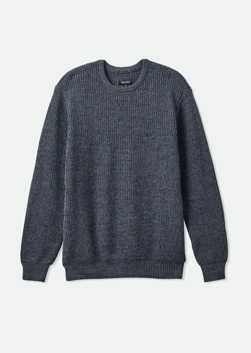 Landmark Crew Sweater Heater Blue