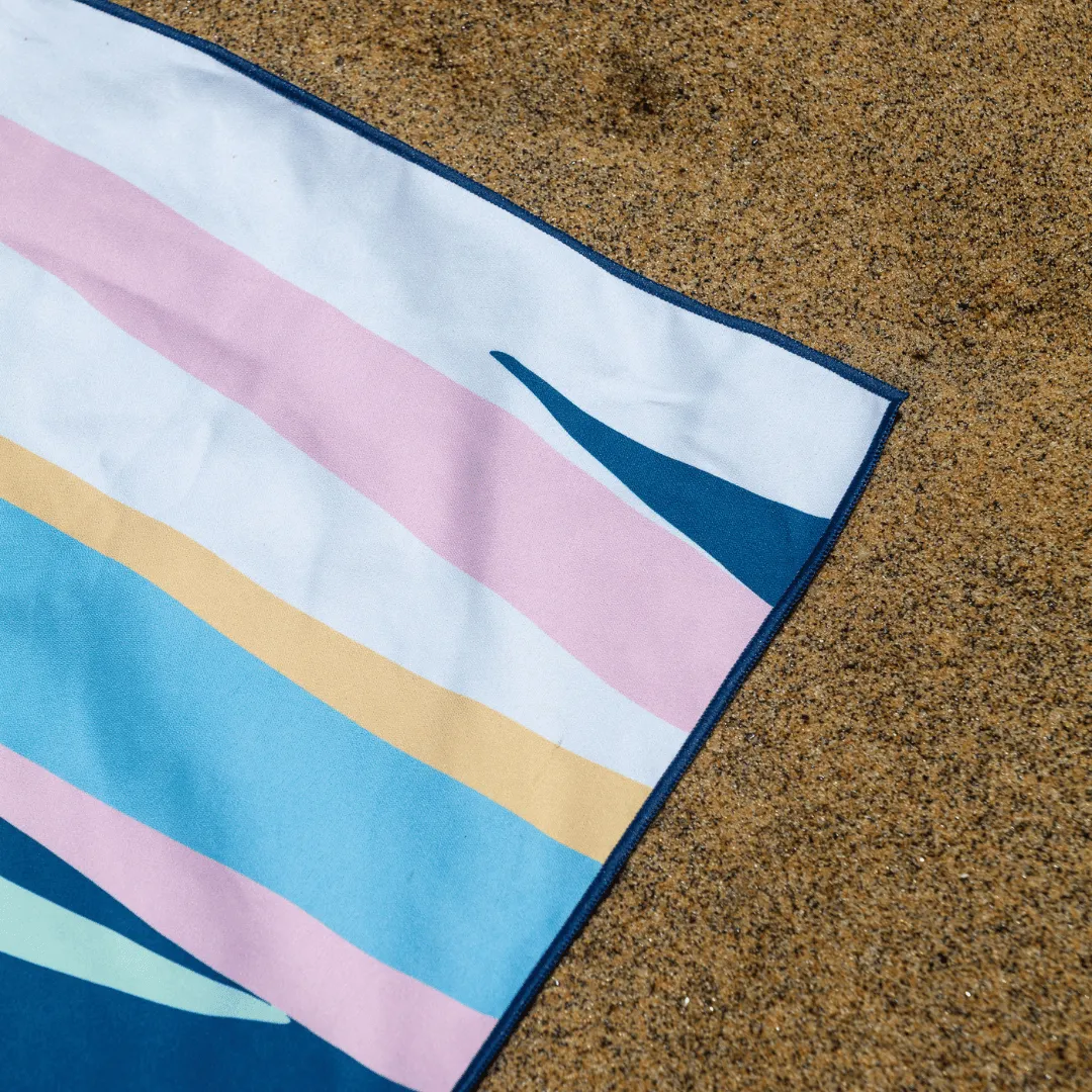 Large Sand Free Beach Towel - Waterfall