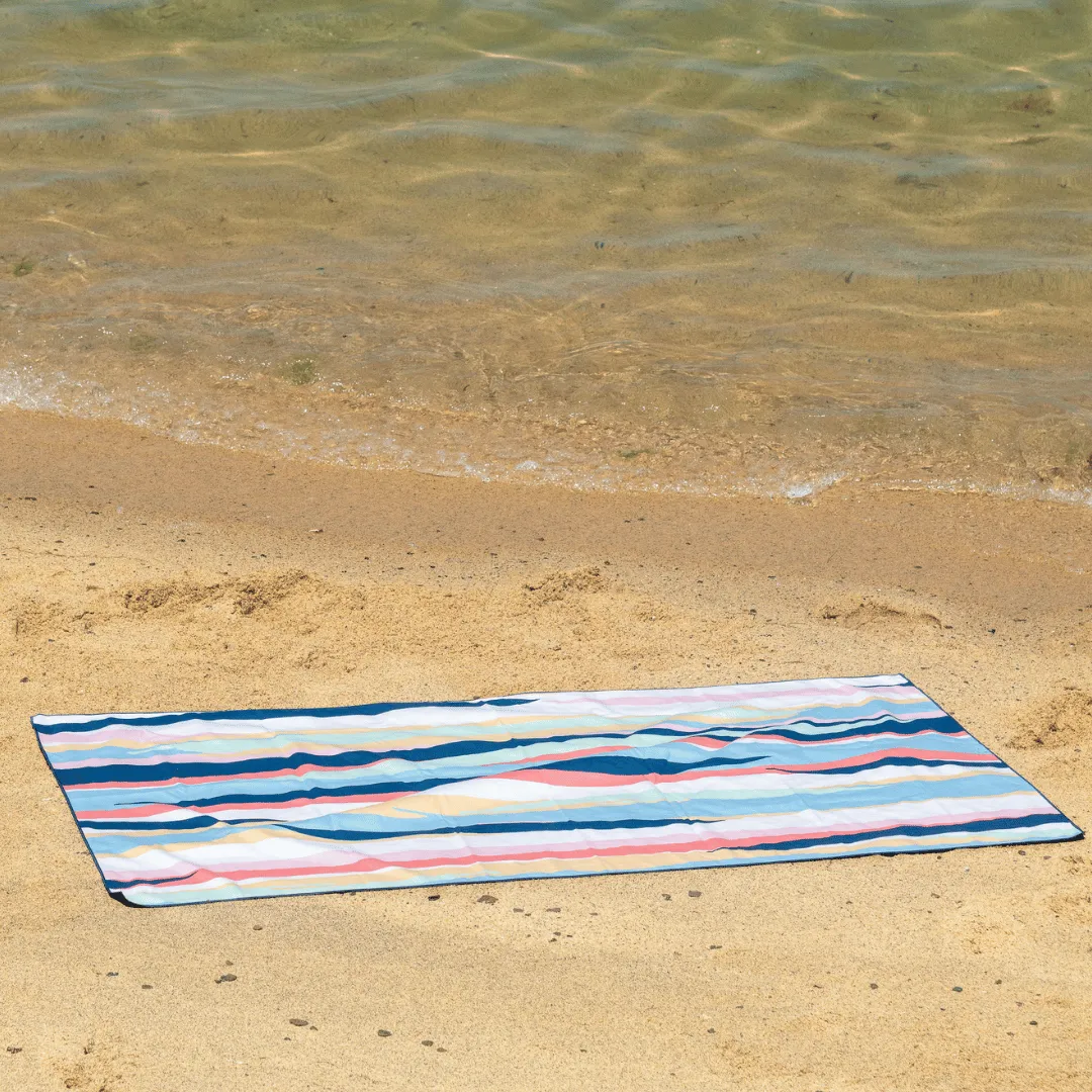 Large Sand Free Beach Towel - Waterfall