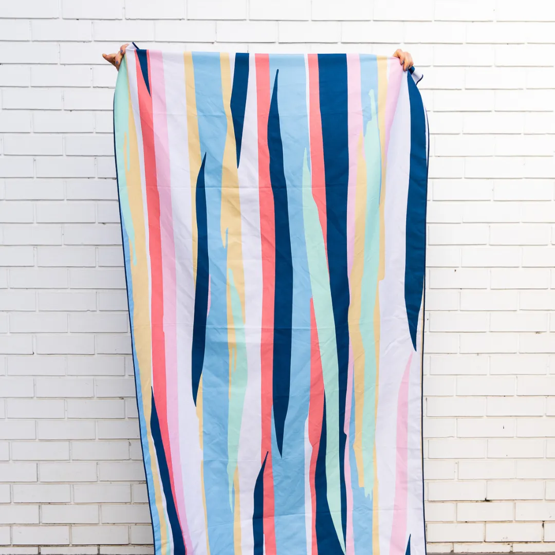 Large Sand Free Beach Towel - Waterfall