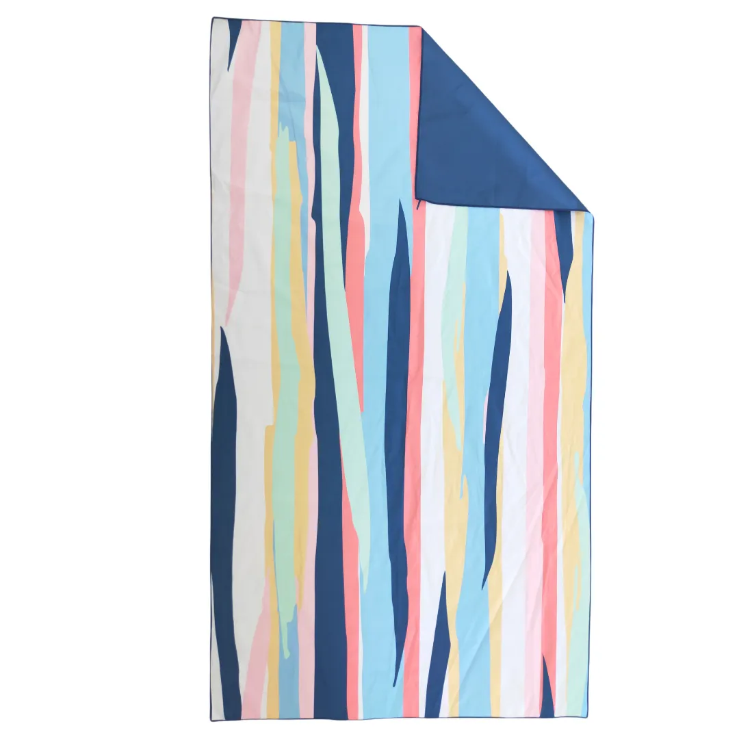 Large Sand Free Beach Towel - Waterfall