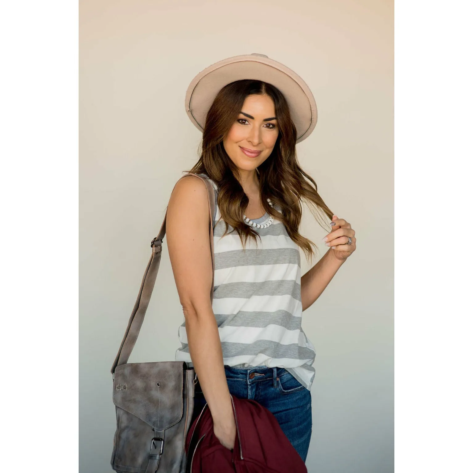Large Stripe Tank