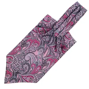 Large Teardrop Paisley Ascot Tie