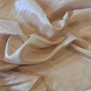 Latte acetate dress lining