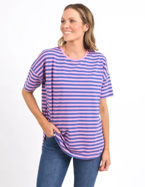 Lauren Tee Strawberry Stripe