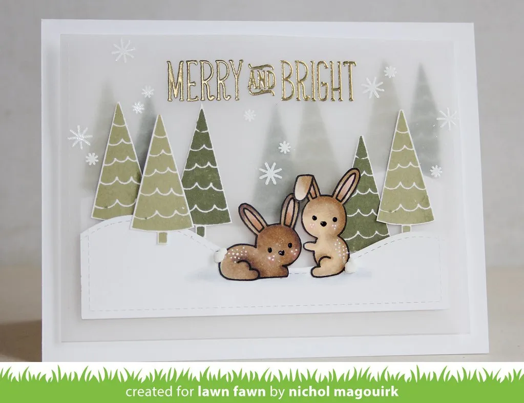 Lawn Fawn-Clear Stamps-Snow Day