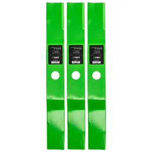 LawnRAZOR High Lift Mower Blade Set For Kubota 76539-34330 K5651-34340 70000-00602 70000-25001 | 3-PACK