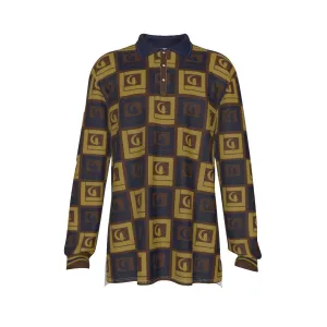 LCC VINTAGE BL Long Sleeve Polo Shirt