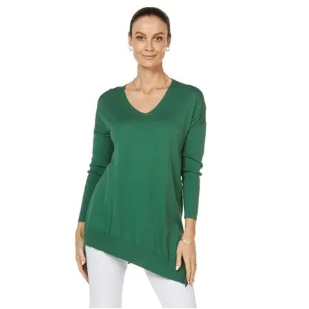 LD Co - V Neck Tunic Asymmetric