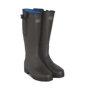 Le Chameau Mens Vierzonord Neoprene Lined Boots - Dark Brown