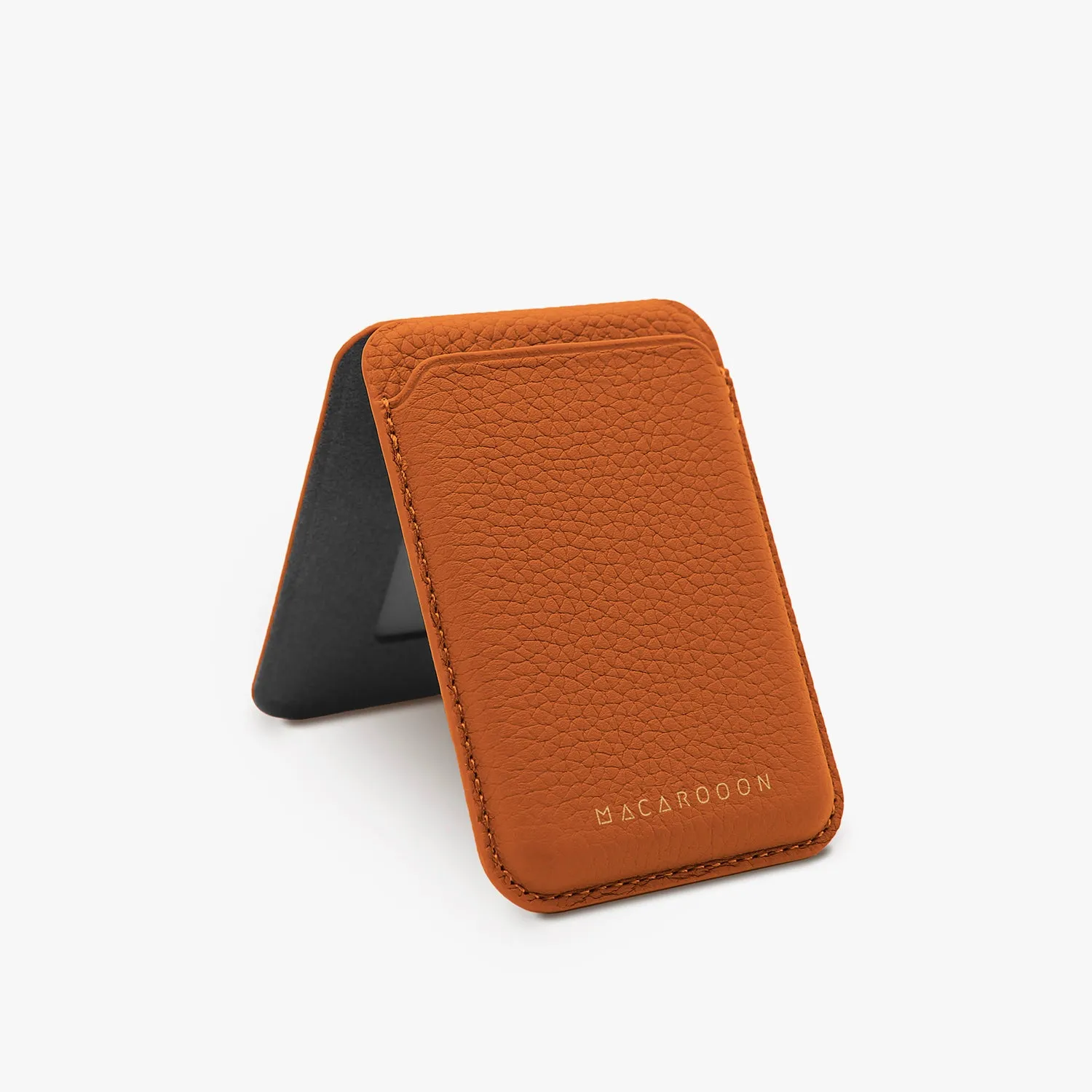 Leather MagSafe Wallet with Stand
