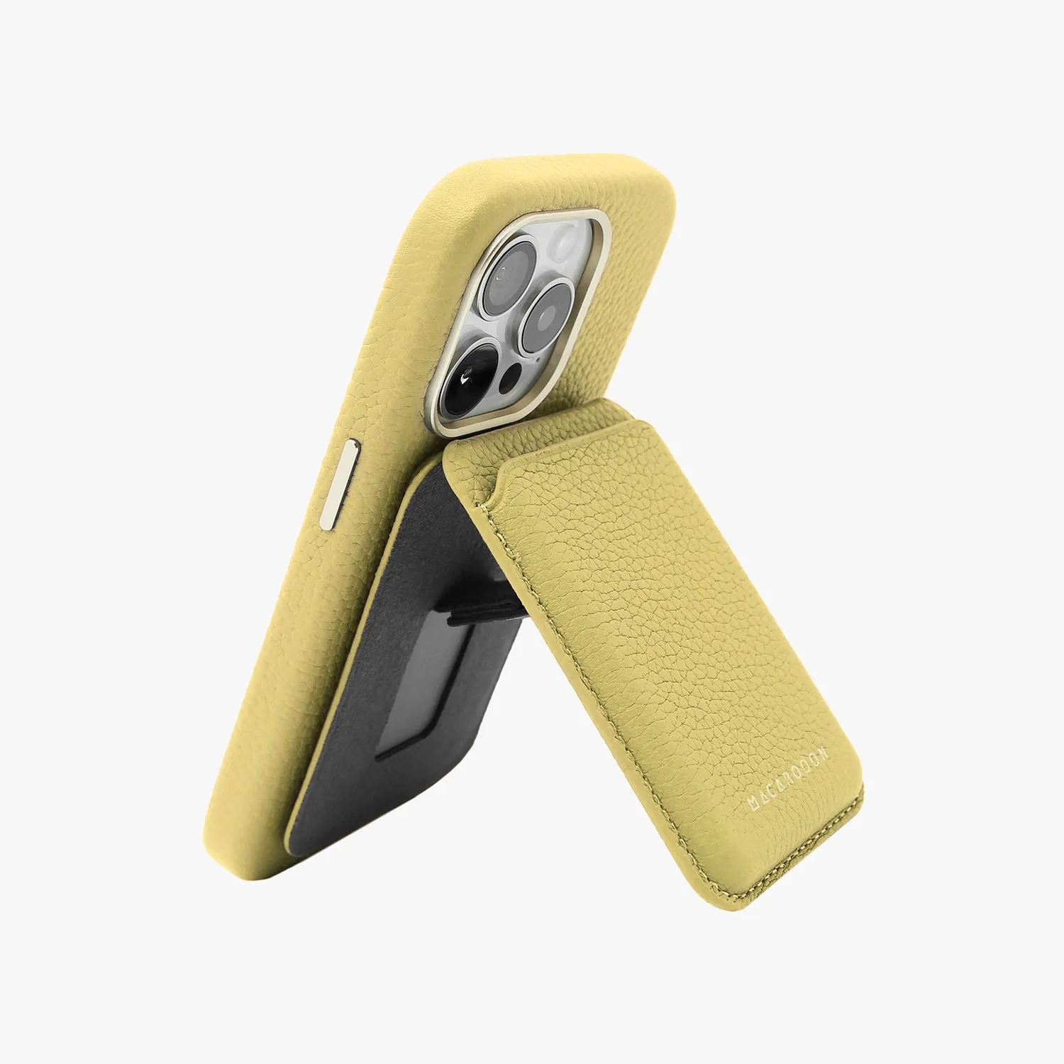 Leather MagSafe Wallet with Stand
