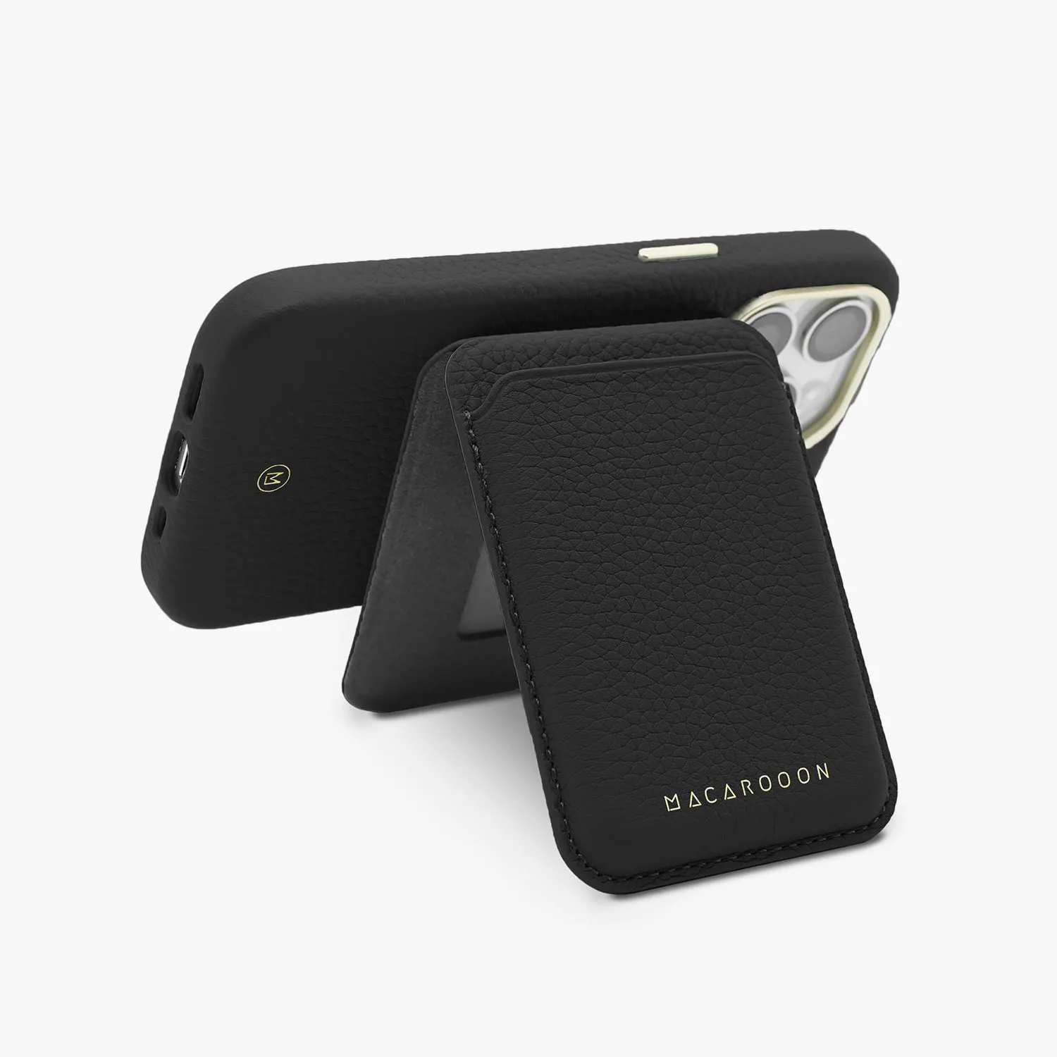 Leather MagSafe Wallet with Stand