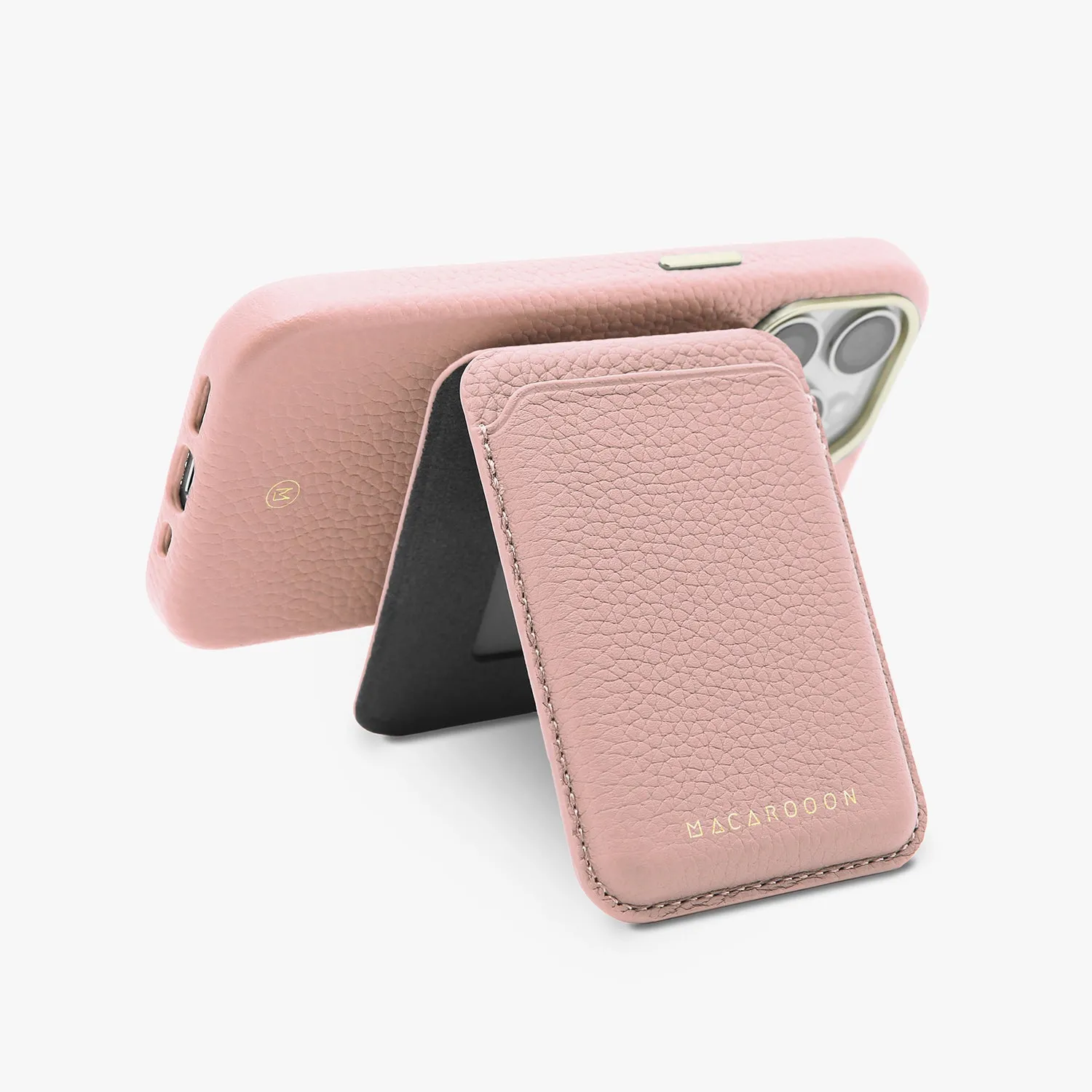 Leather MagSafe Wallet with Stand