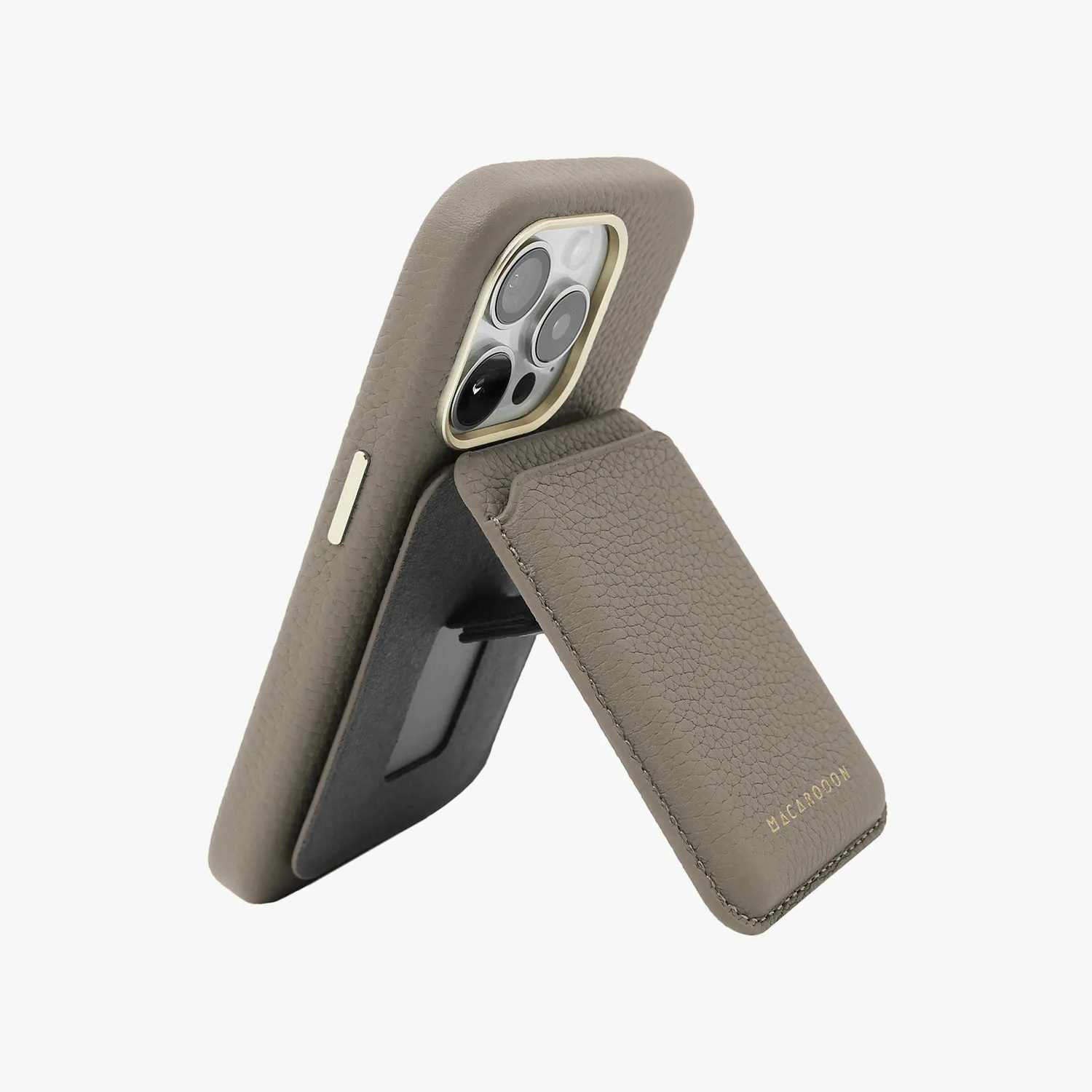Leather MagSafe Wallet with Stand