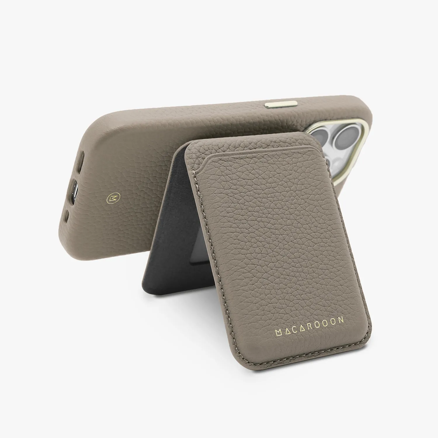 Leather MagSafe Wallet with Stand