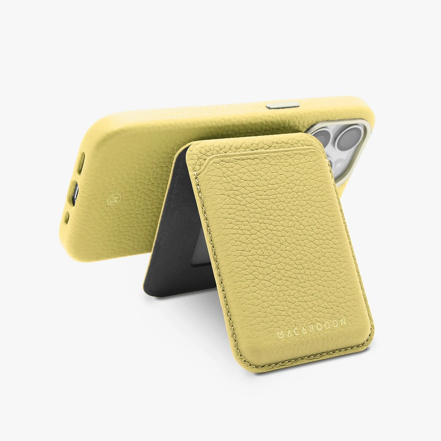 Leather MagSafe Wallet with Stand