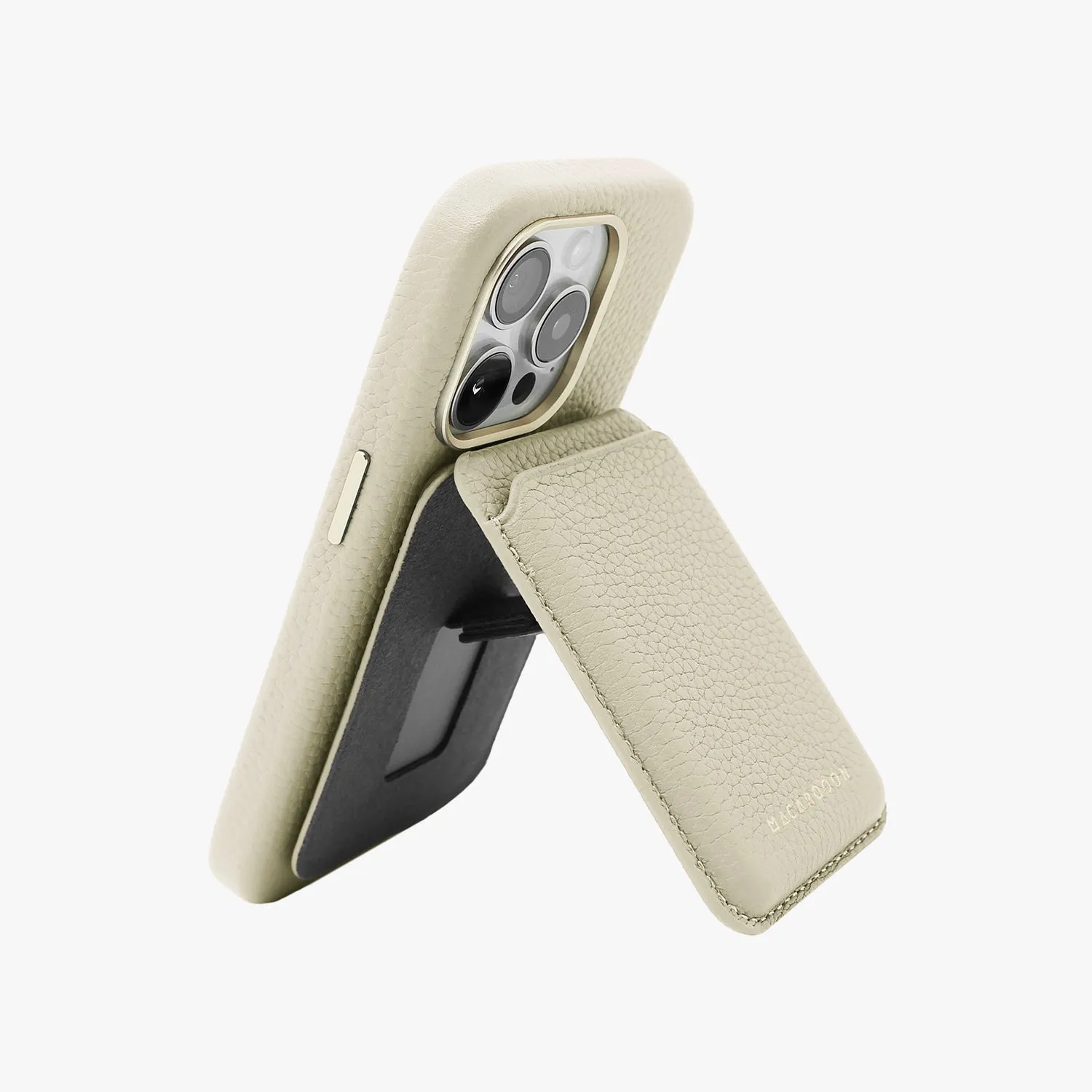 Leather MagSafe Wallet with Stand