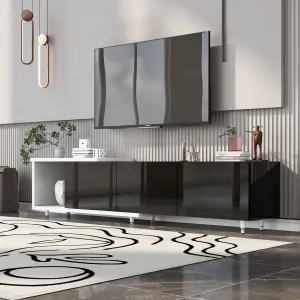 Legend Stylish TV Stand Cabinet - Black