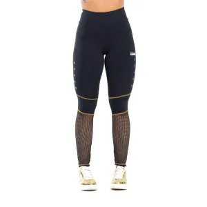 Legging Boxer Negro Estrellas