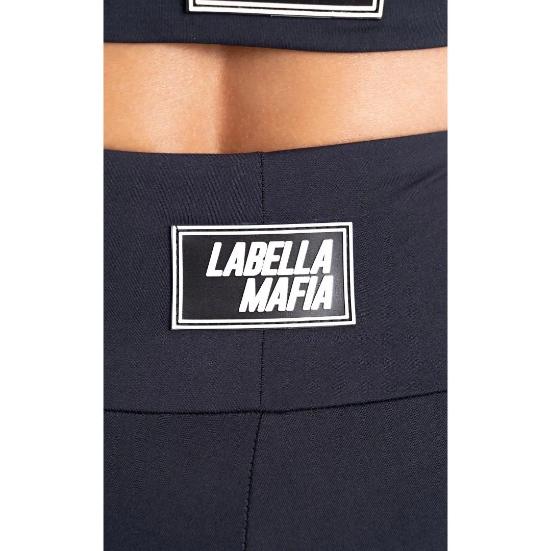 Legging Dopamina Negra-Gris