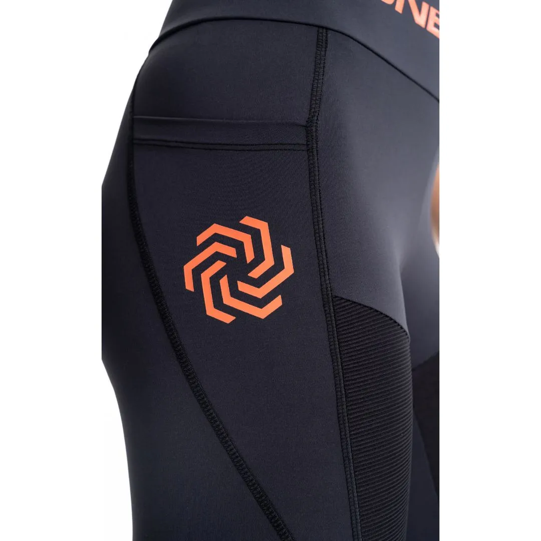 Legging Dopamina Negra-Gris