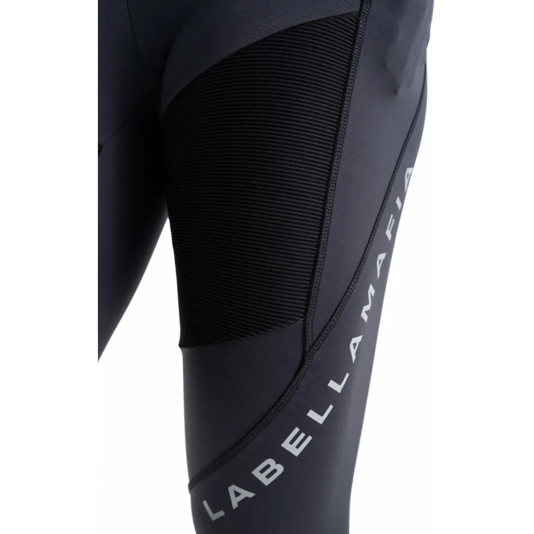 Legging Dopamina Negra-Gris