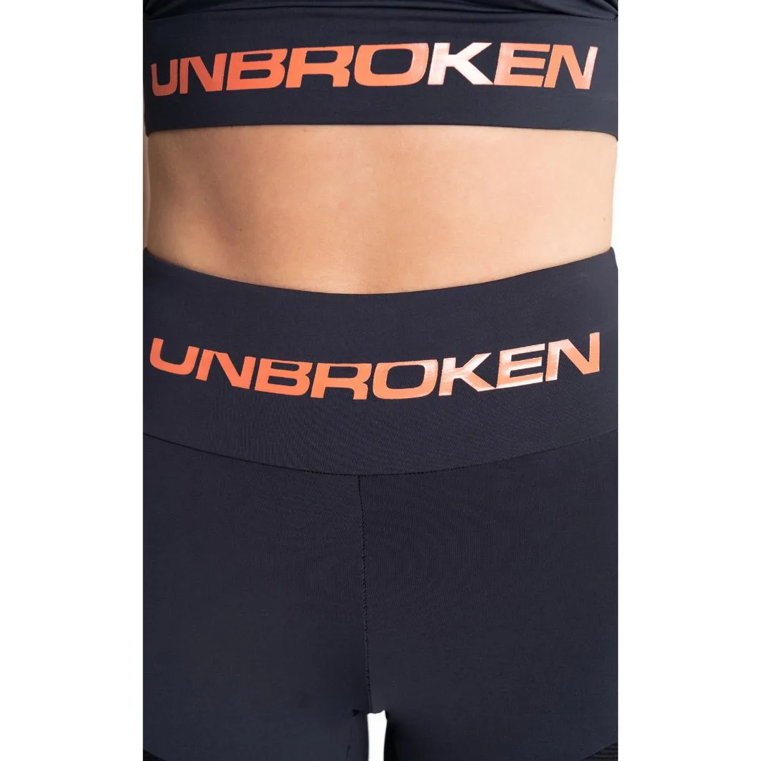 Legging Dopamina Negra-Gris