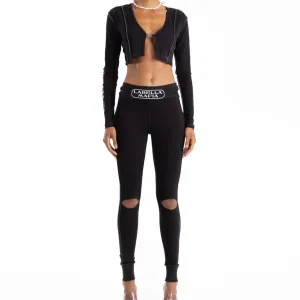 Legging Velvet Negra LBM