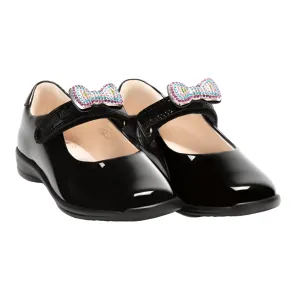 Lelli Kelly Girls School Shoe Erin 2 Black Patent