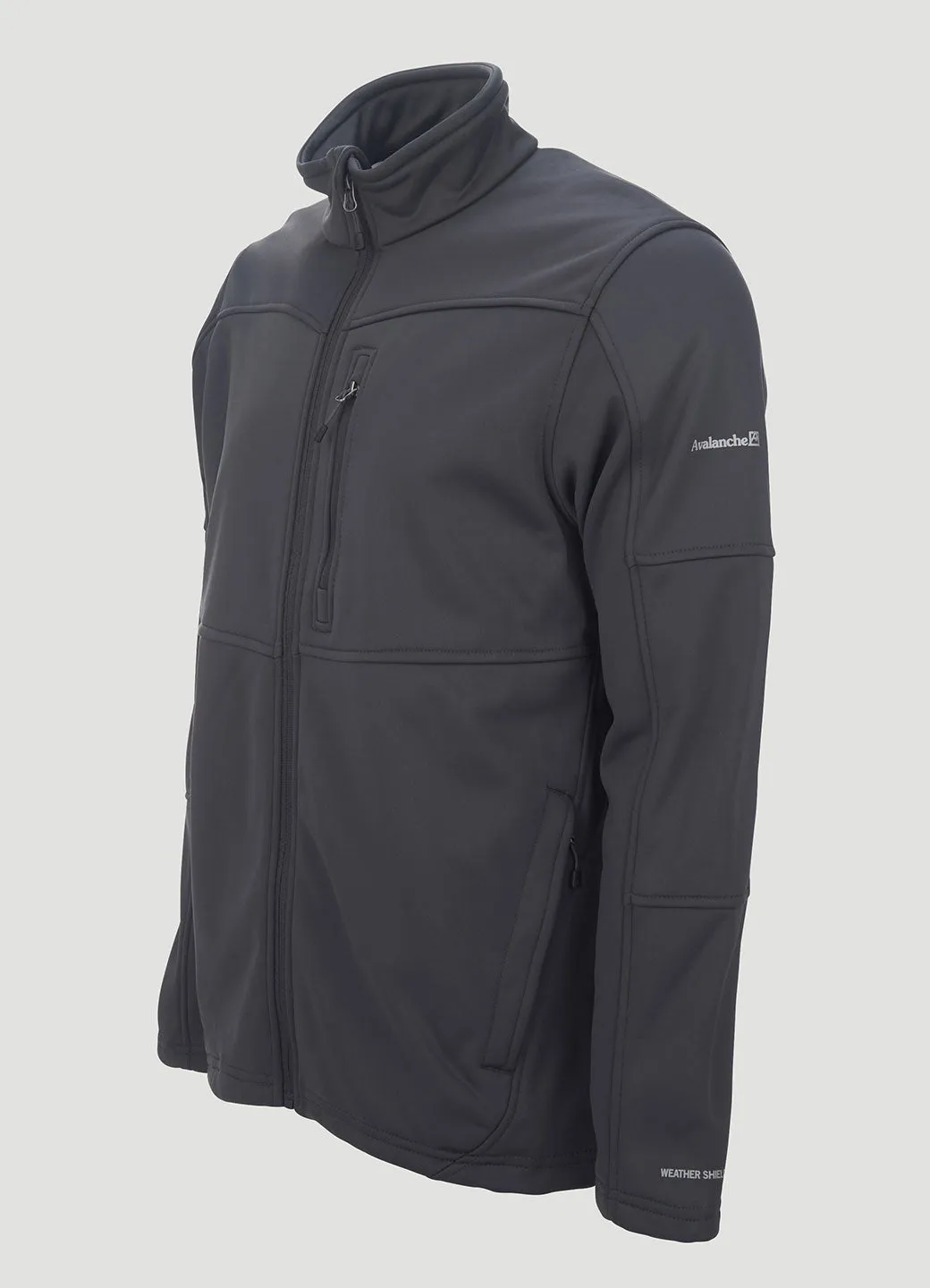 Leon Fleece Lined Mock Neck Jacket