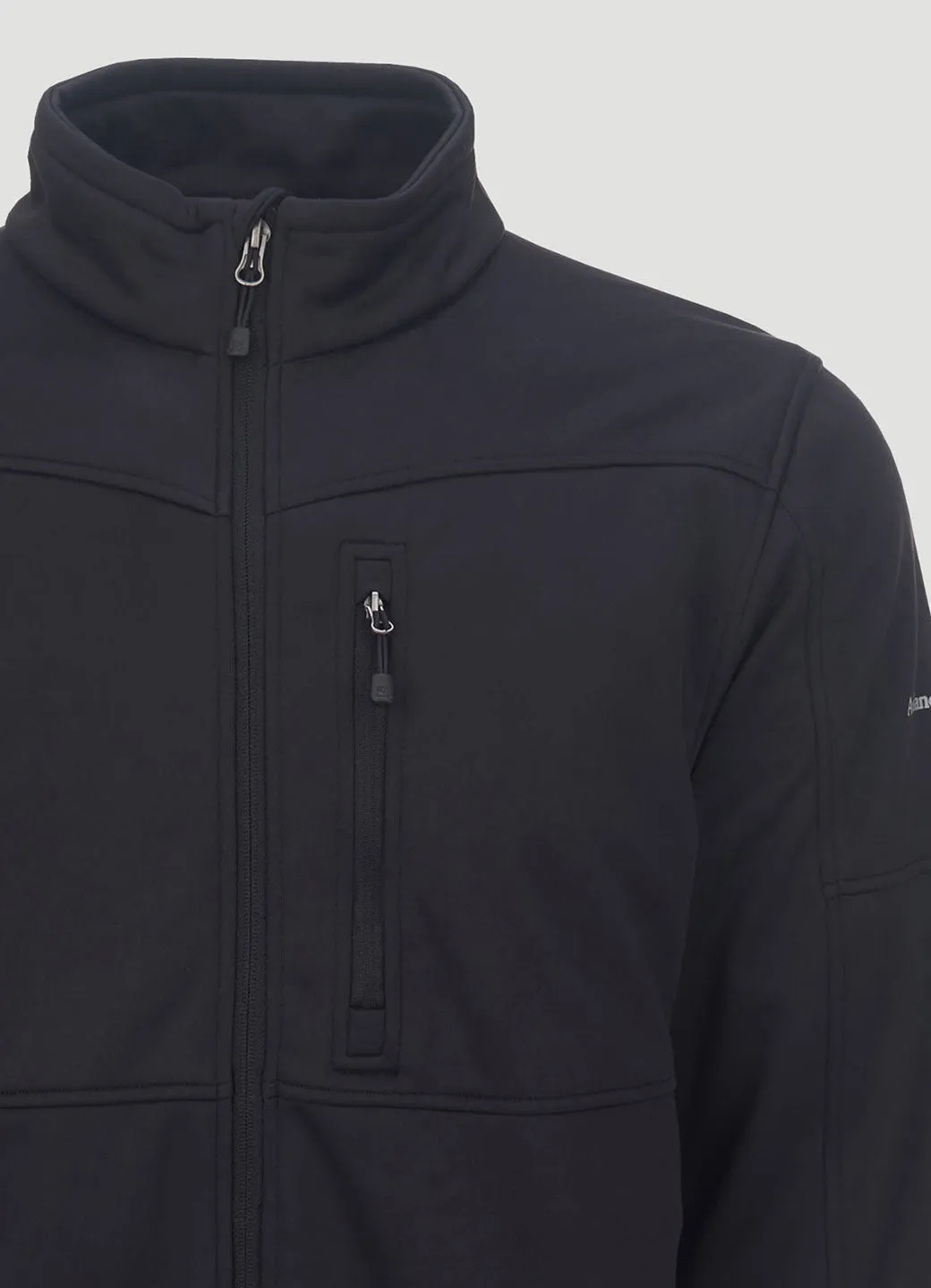 Leon Fleece Lined Mock Neck Jacket
