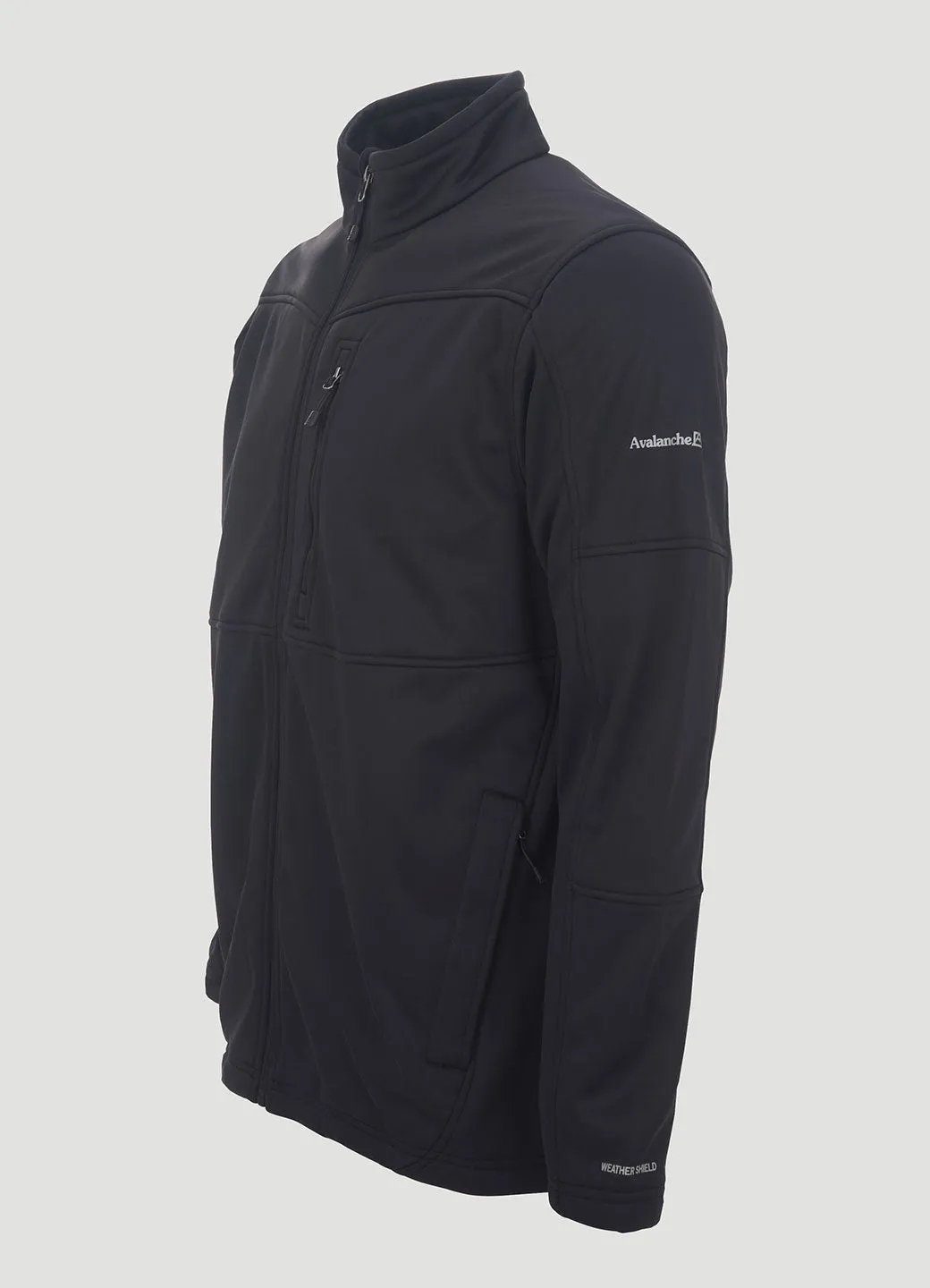 Leon Fleece Lined Mock Neck Jacket