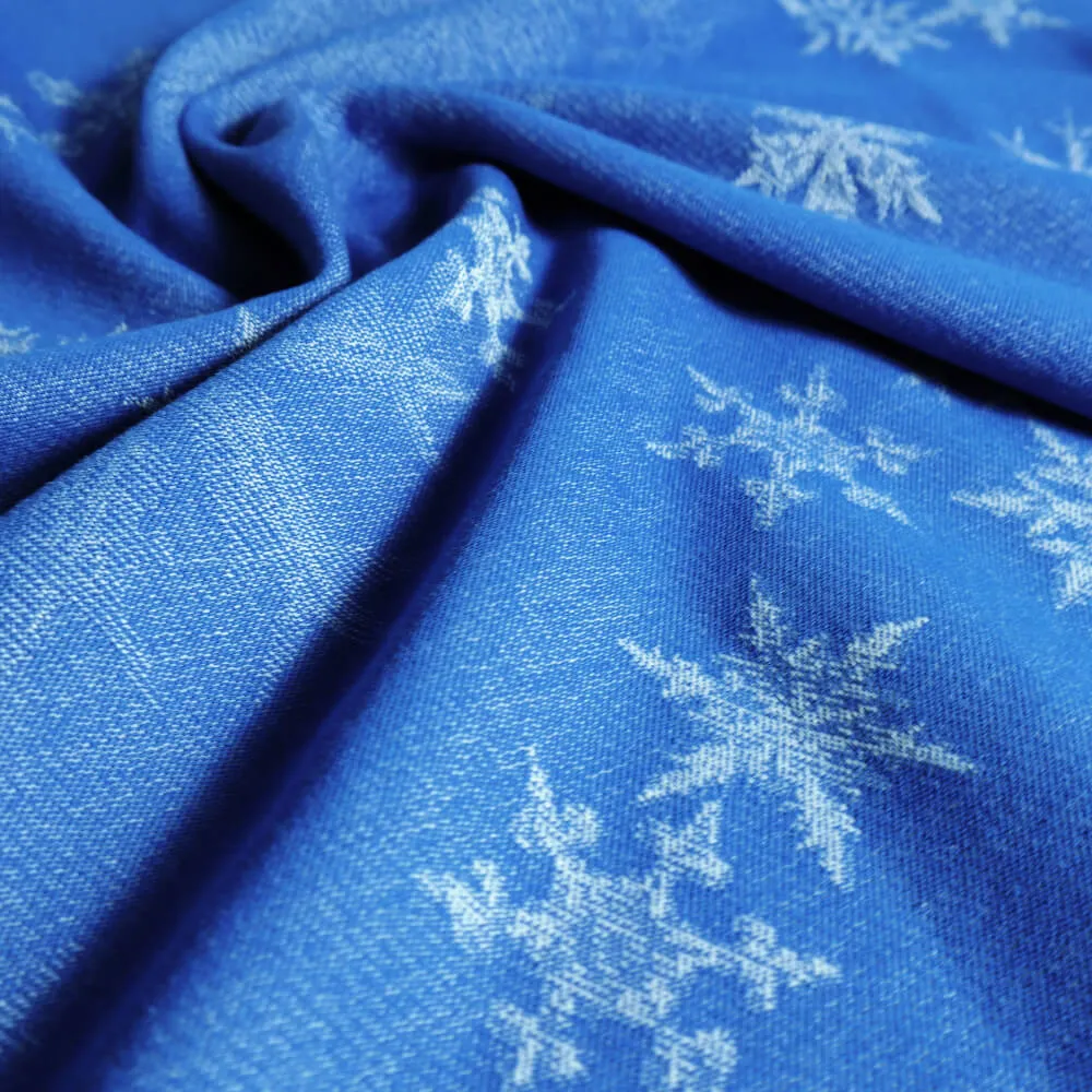 Let It Snow Wool Woven Wrap by Didymos