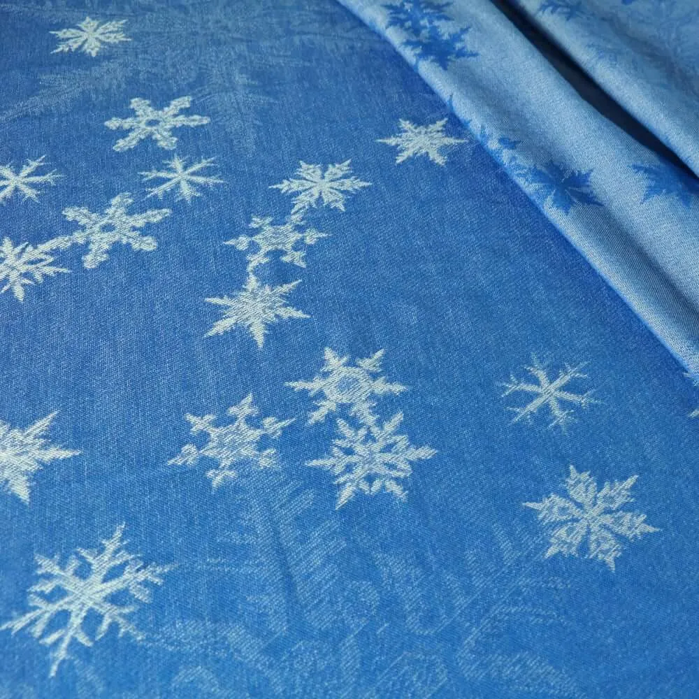 Let It Snow Wool Woven Wrap by Didymos