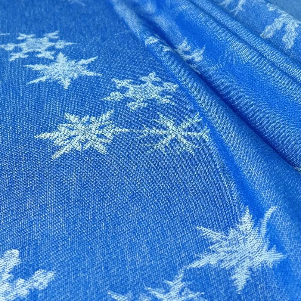 Let It Snow Wool Woven Wrap by Didymos