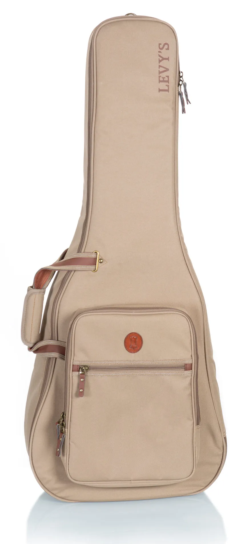 Levy LVYCLASSICGB200 Deluxe Gig Bag for Classical Guitars (Tan)