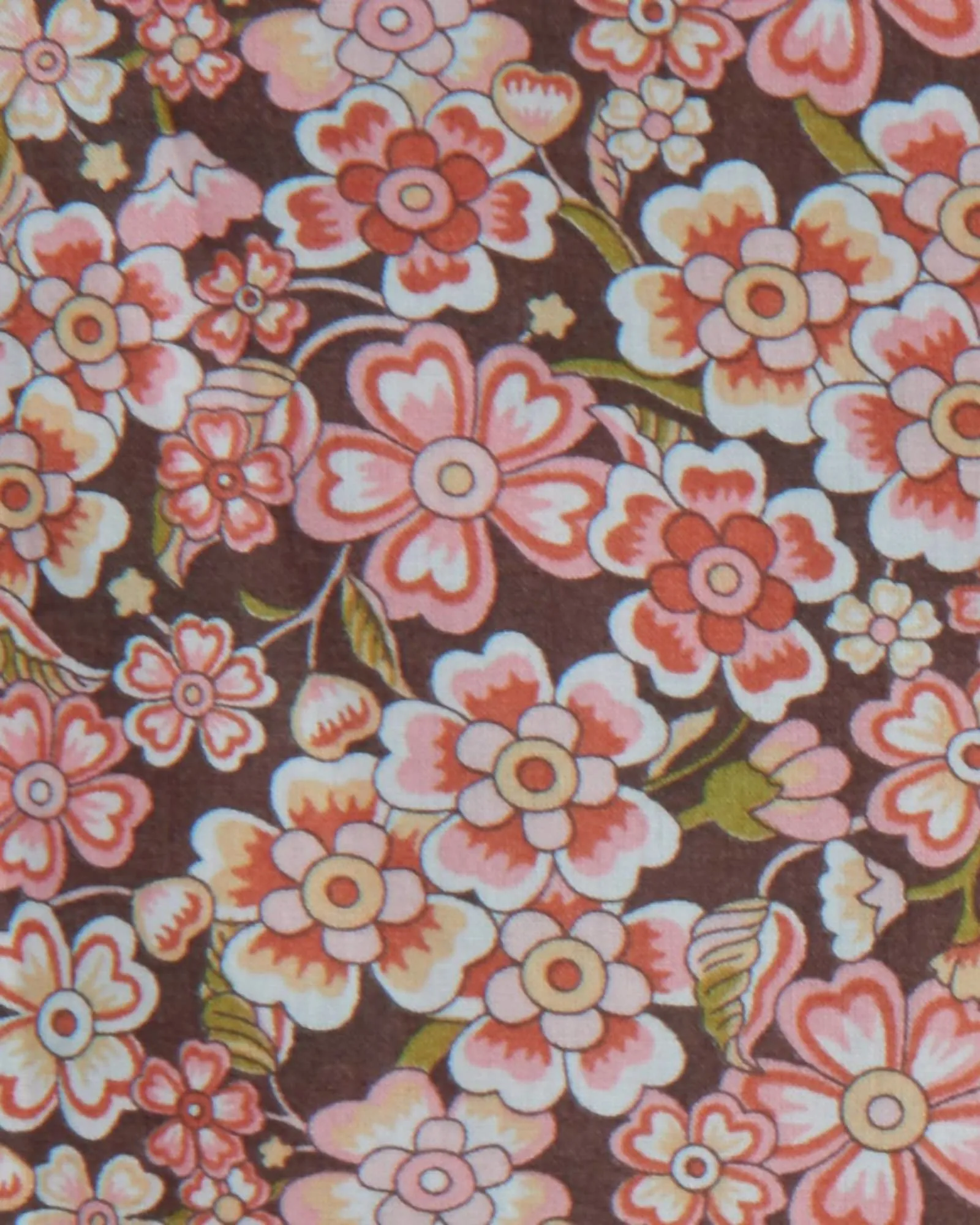 Liberty Print Floral Cotton Classic Short Pj Set in Anoki Rose | Anoki Rose