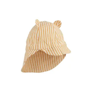 Liewood, Gorm Kids Sunhat Mustard White