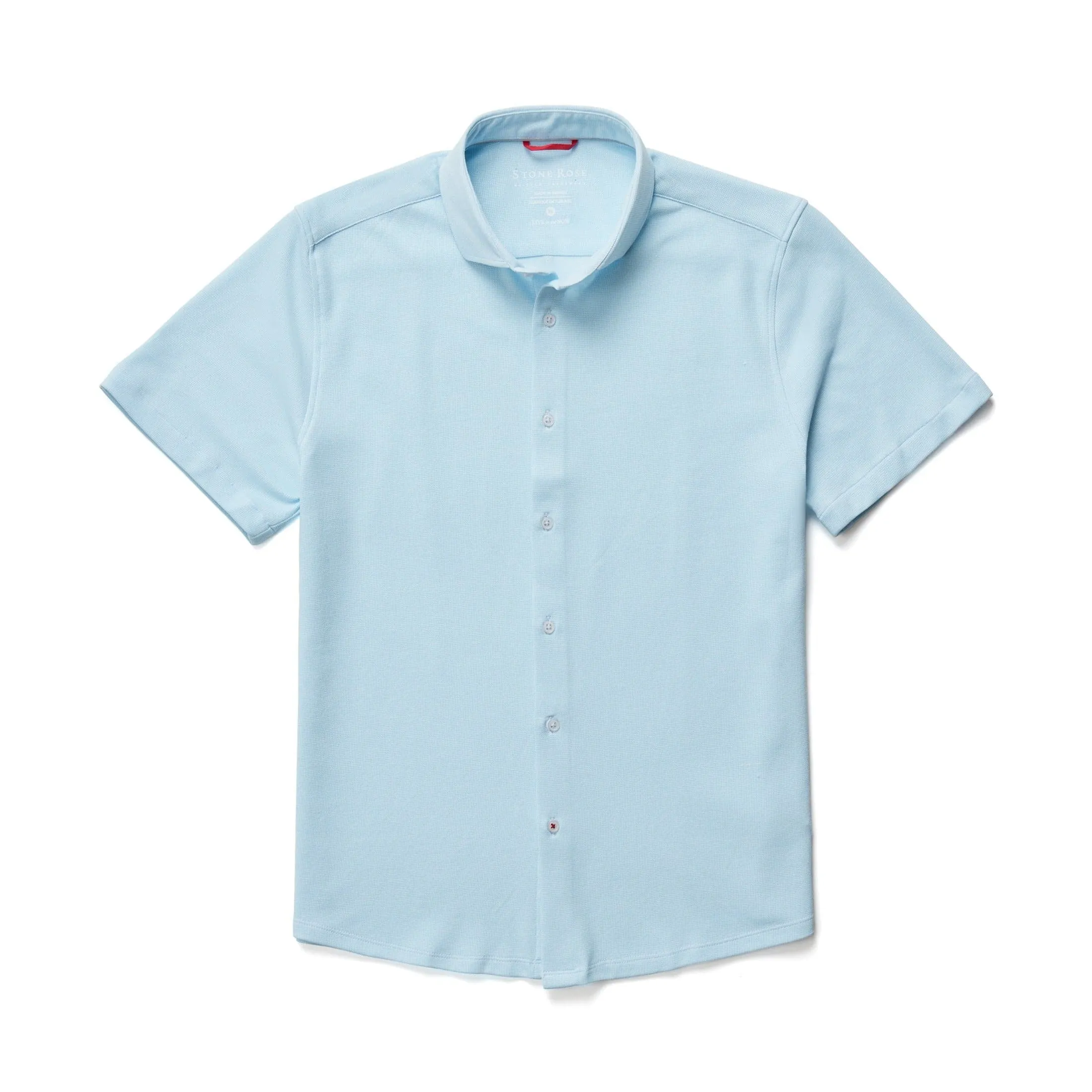Light Blue Short Sleeve T-Series Shirt