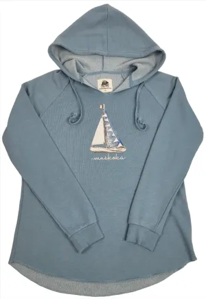 Lightweight Muskoka Hoodie in Blue