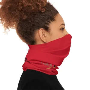 Lightweight Neck Gaiter - Black Queen (Red)