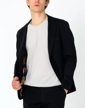 Lightweight Patch Pocket Jacket - Black