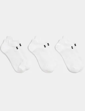 Lightweight Trainer Socks 3 Pack - White