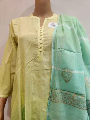 Lily Kurti pant with dupatta set