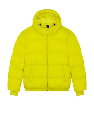 Lime Flash - Unisex Puffer oversized jacket (STJU840)