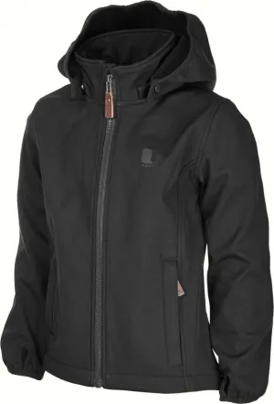 Lindberg Kids&#x27; Melbourne Softshell Jacket Black | Buy Lindberg Kids&#x27; Melbourne Softshell Jacket Black here | Outnorth