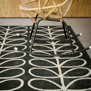 Linear Stem Slate Rug